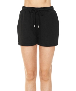 6 Pieces Pack Shorts with Pocket and Drawstring at Waistband 75389 BLACK